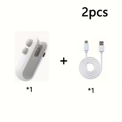Set of 2 Rechargeable Mini Bag Sealers